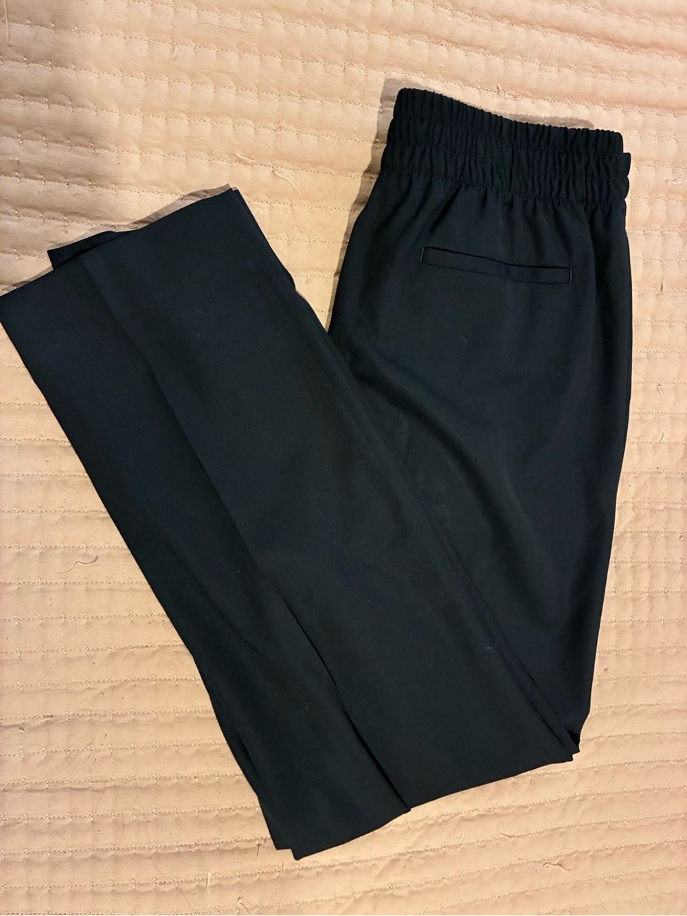 Everlane Black Cropped Easy Pant in Wool